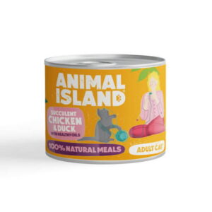 Animal Island Karma mokra dla kota z kurczakiem i kaczką 200g