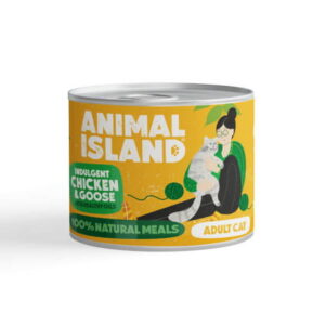 Animal Island Karma mokra dla kota kurczakiem i gęś 200g