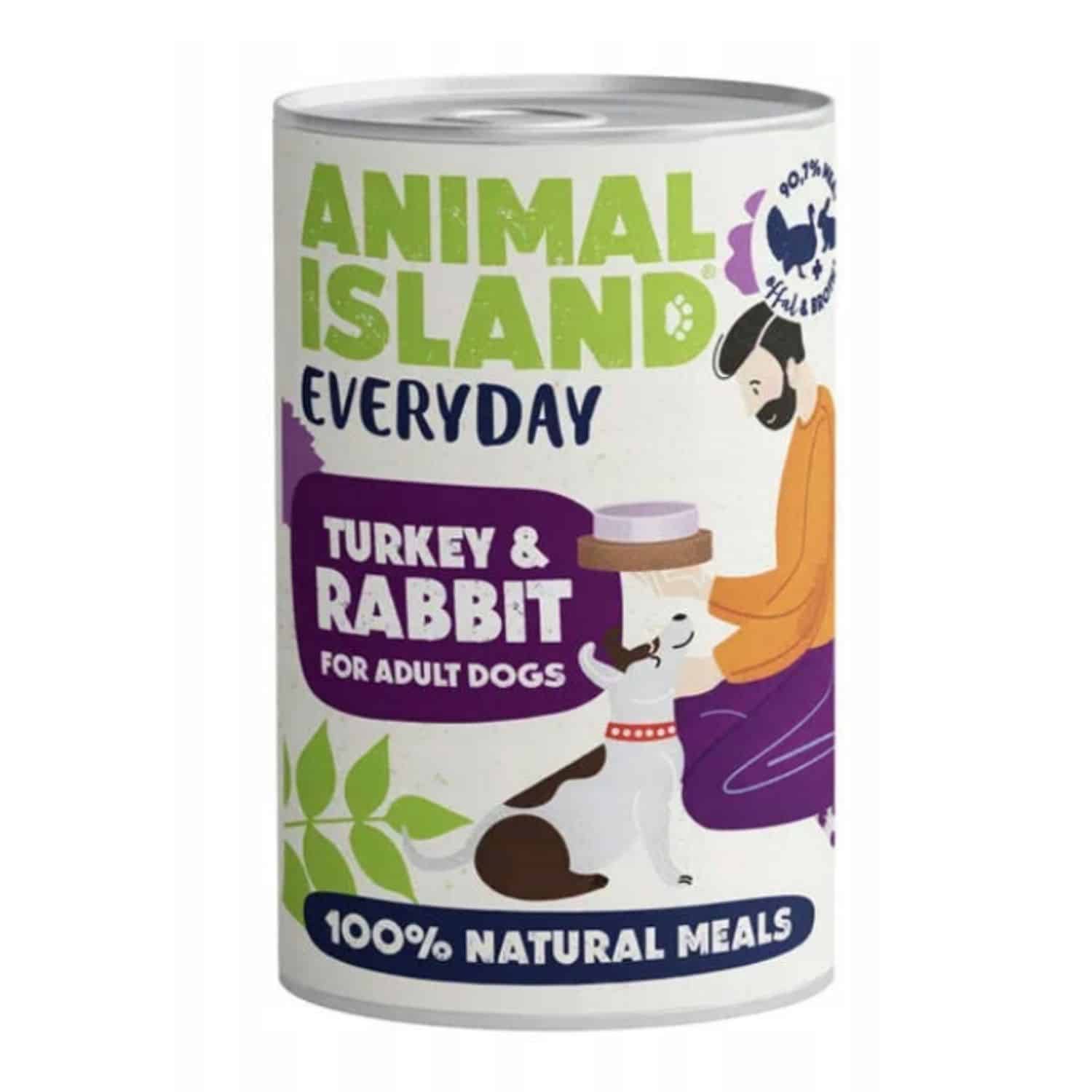 Animal Island Everyday Indyk Królik 400G