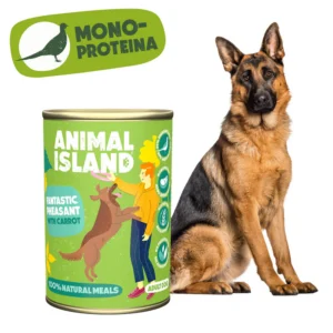 Animal Island Bażant z marchewką Mokra karma dla psa 400 g