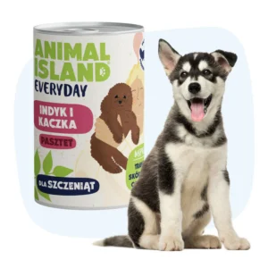 Animal Island Everyday Posiłek z indyka i kaczki dla szczeniąt