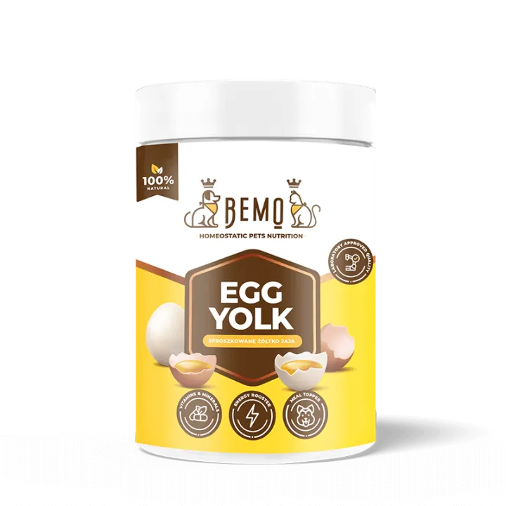Bemo Egg Yolk – żółtko jaja dla psa i kota 130g