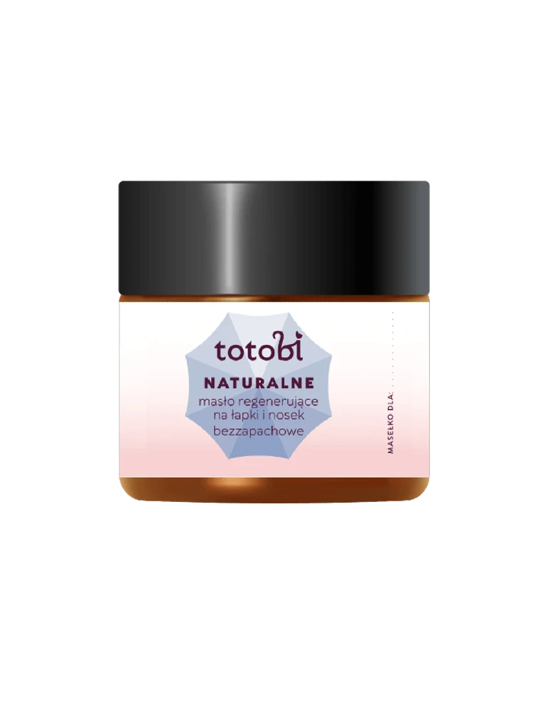 Naturalne masełko regenerujące na łapki i nosek , bez zapachu 50 ml