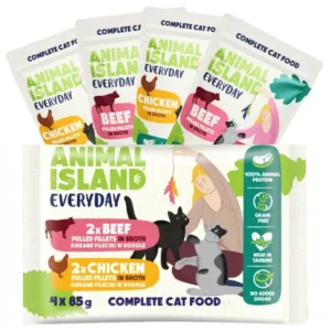 ANIMAL ISLAND Everyday 2x Kurczak 2x Wołowina czteropak 4x85g