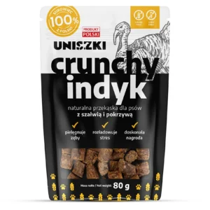 Crunchy indyk – Szałwia Pokrzywa 80g