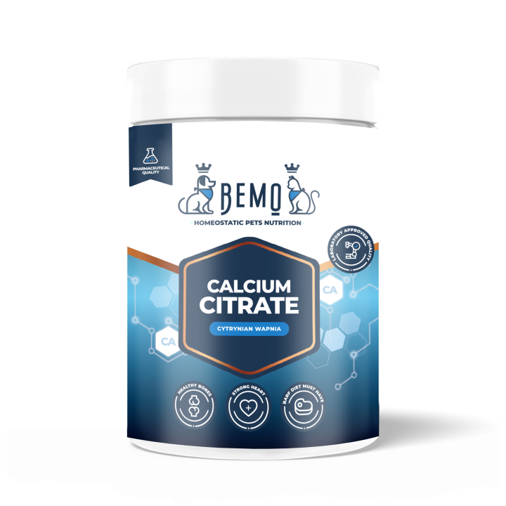 Bemo Calcium Citrate – cytrynian wapnia dla psa i kota 200g