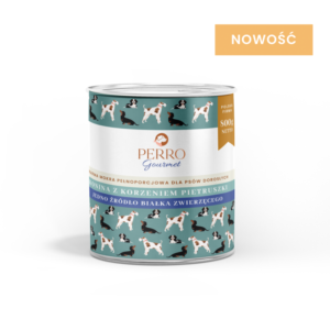 Karma mokra Gourmet JUNIOR Konina z cukinią – monobiałkowa formuła dla szczeniąt wszystkich ras 800g