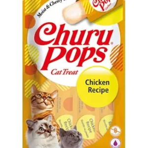 INABA Churu Pops Kurczak - przysmak dla kota - 4x15 g